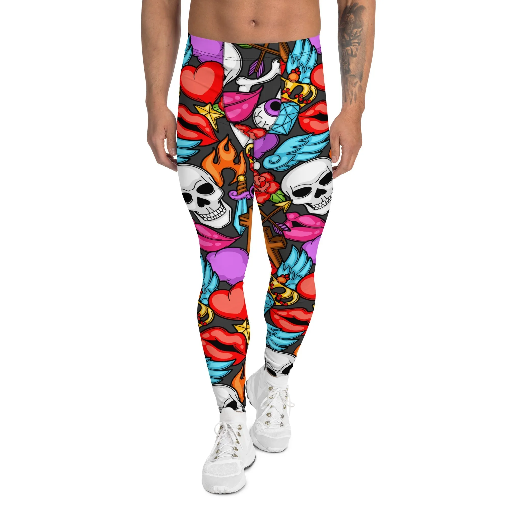 Skulls Men's Leggings