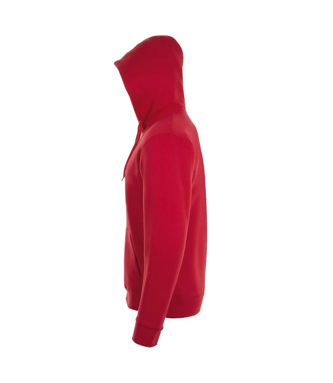 SOLS Mens Stone Zip Up Plain Hoodie (Red) - UTPC2784