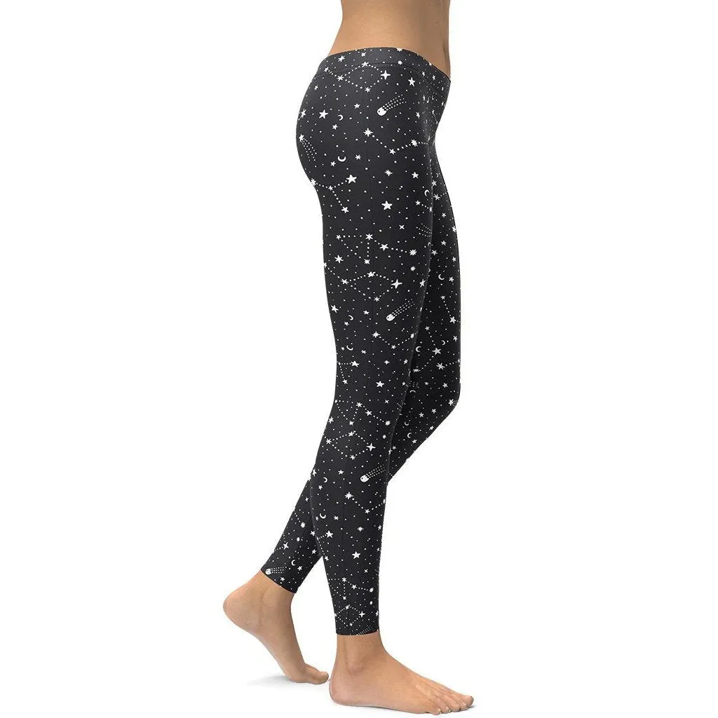 Star Constellations Leggings