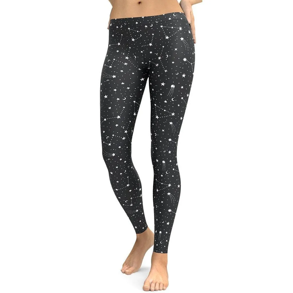 Star Constellations Leggings