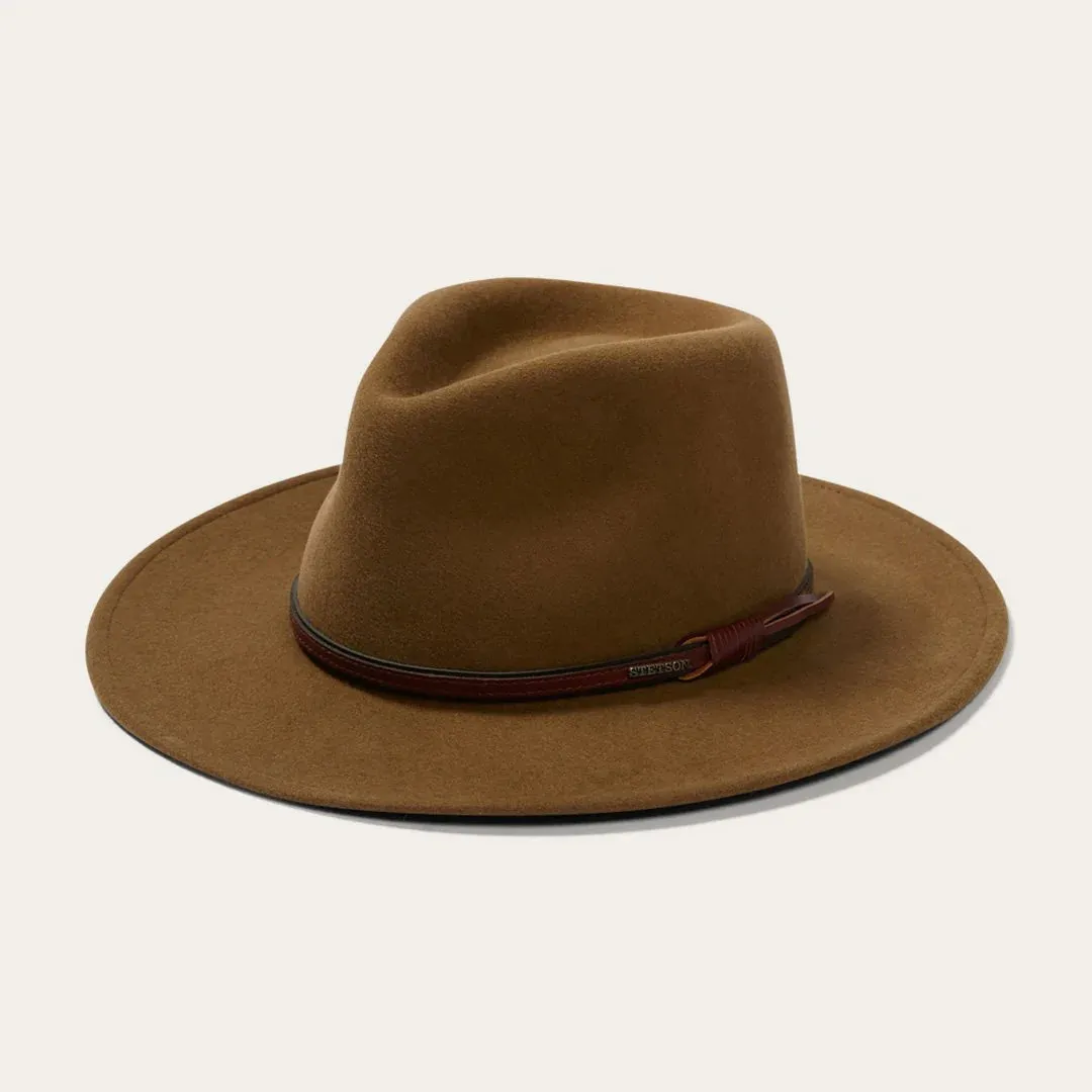 STETSON BOZEMAN CRUSHABLE HAT (BROWN)