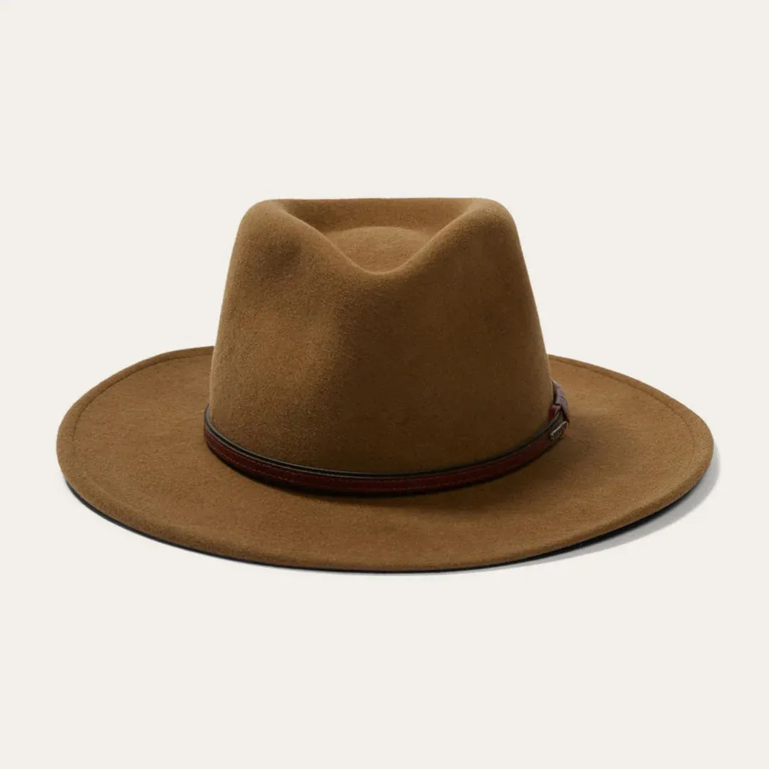 STETSON BOZEMAN CRUSHABLE HAT (BROWN)