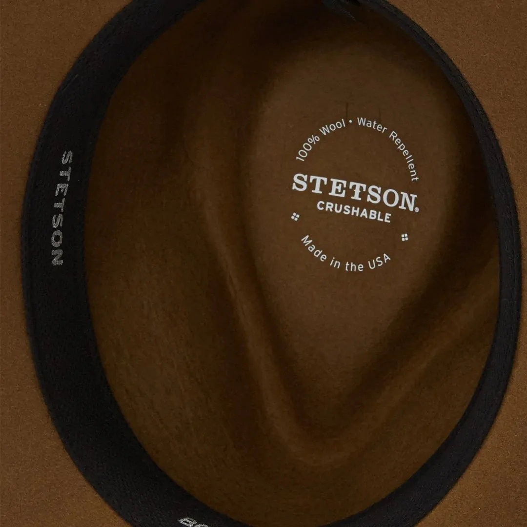 STETSON BOZEMAN CRUSHABLE HAT (BROWN)