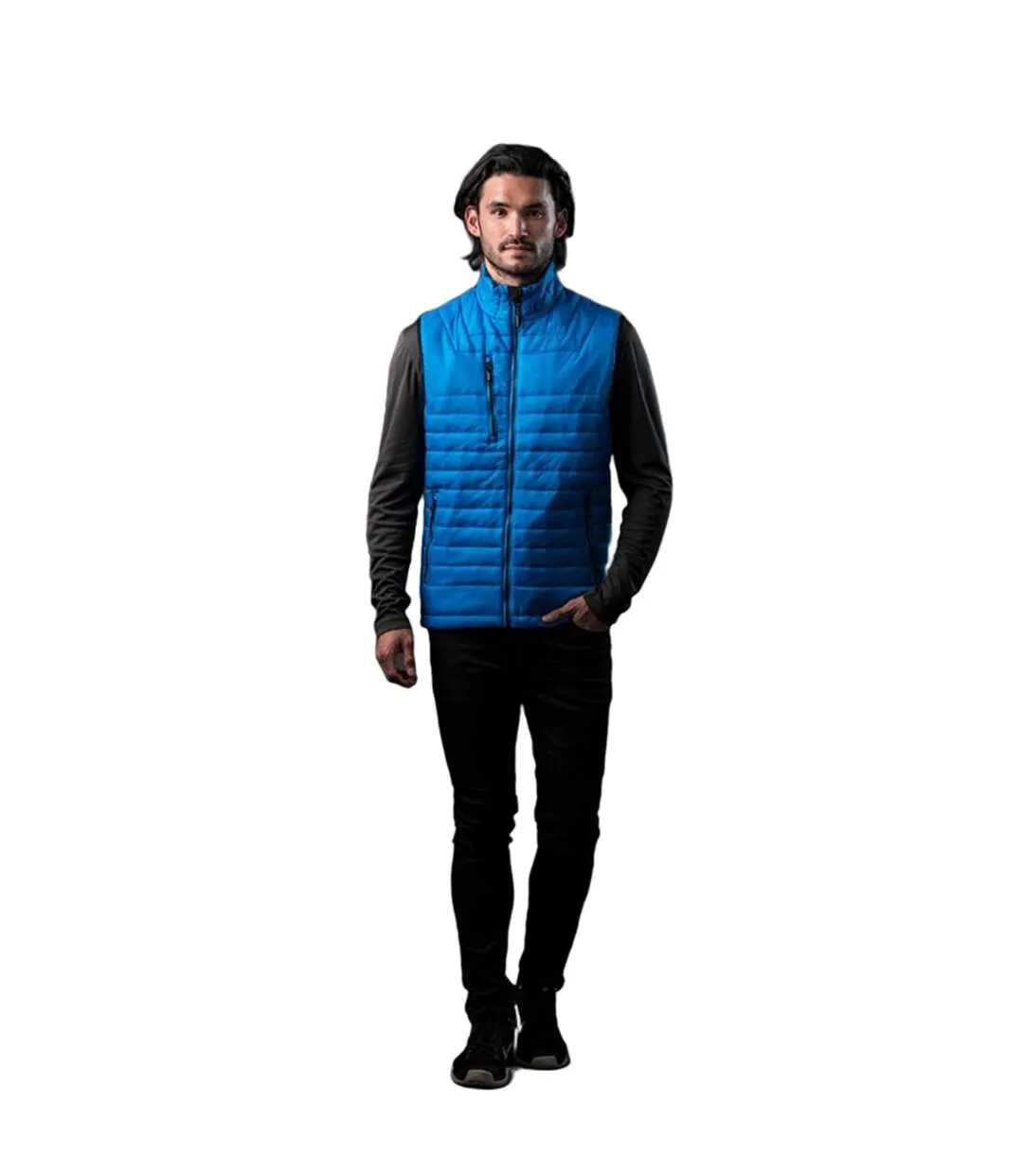 Stormtech Mens Gravity Thermal Vest/Gilet (Electric Blue/ Black) - UTRW4644