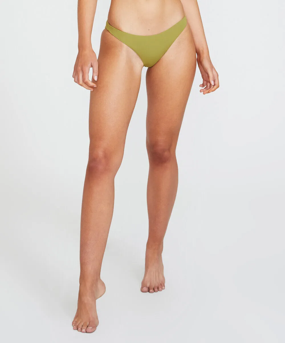 Subtitled Classic Bikini Bottoms Olive Green