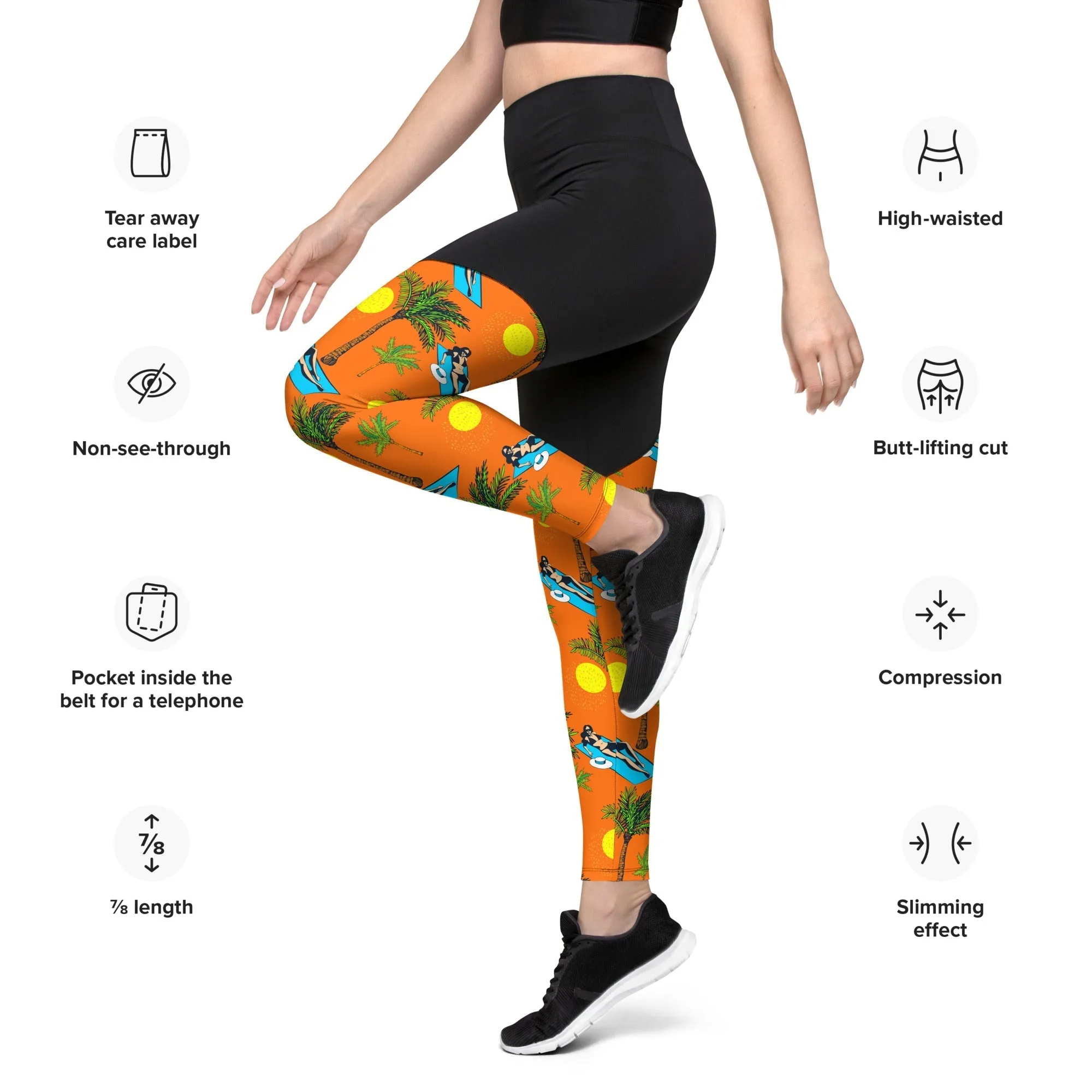 Summer Joy Compression Leggings