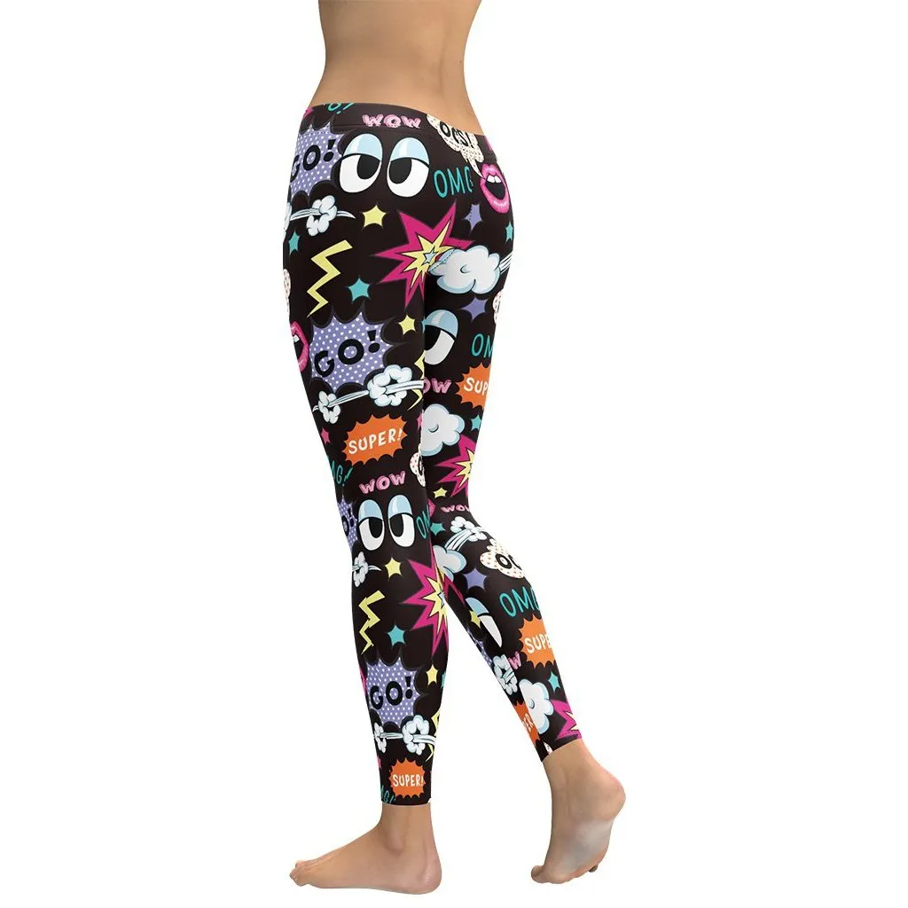 Super Cool Pop Art Leggings