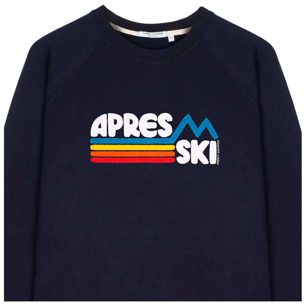 Sweatshirt French Disorder ---Clyde Apres Ski Broderie Navy