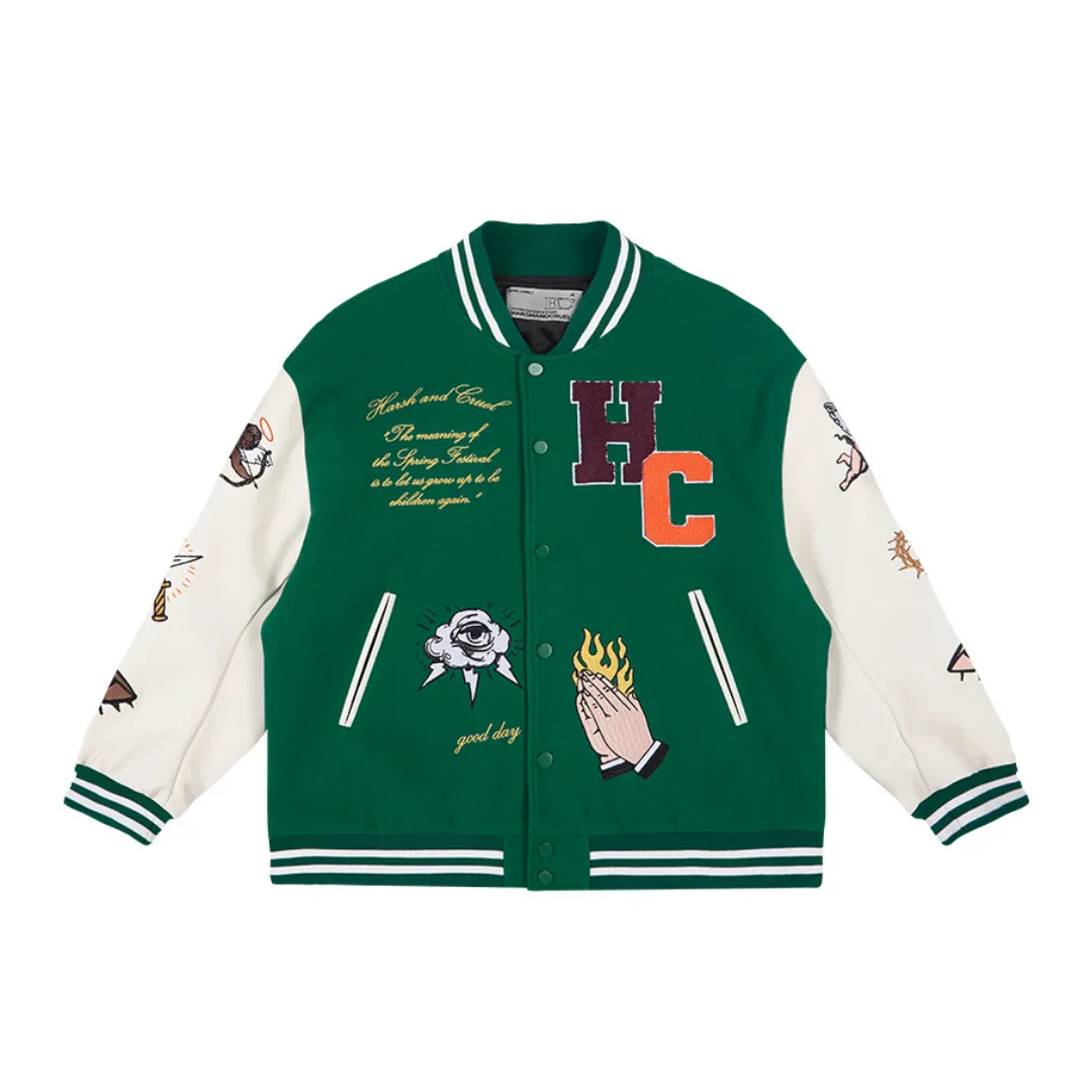 Symbols Varsity Jacket