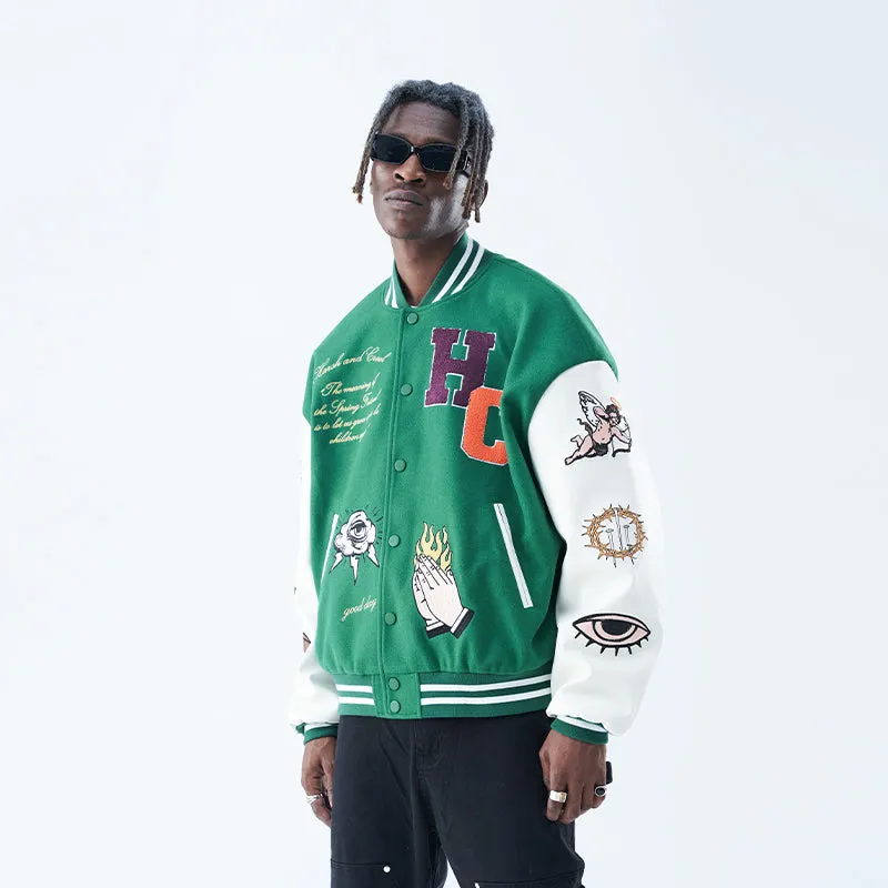 Symbols Varsity Jacket