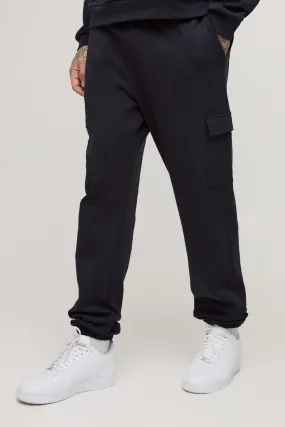 Tall Interlock Slim Fit Smart Cargo Joggers