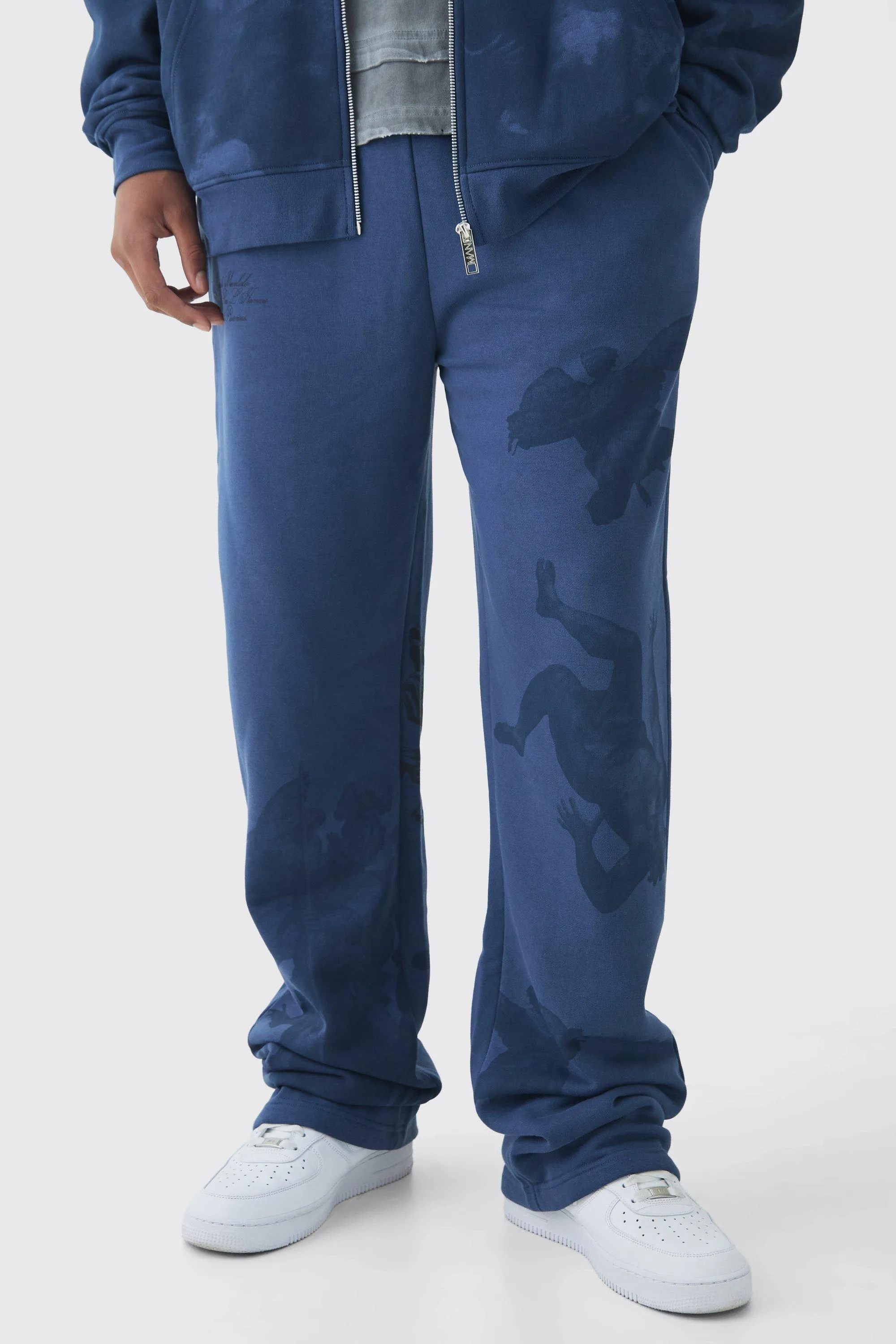 Tall Relaxed Renaissance Print Joggers