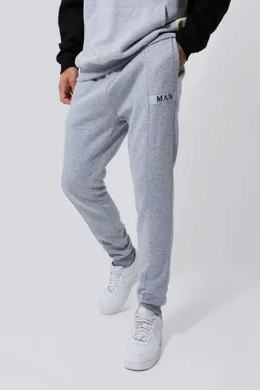 Tall Roman Man Exposed Seam Detail Joggers