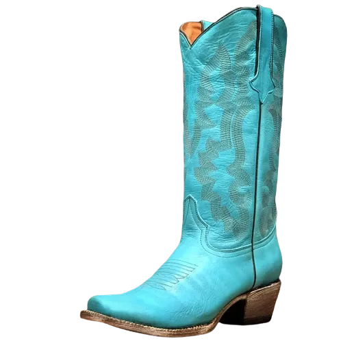 Tanner Mark Ladies' Turquoise Addy Boot