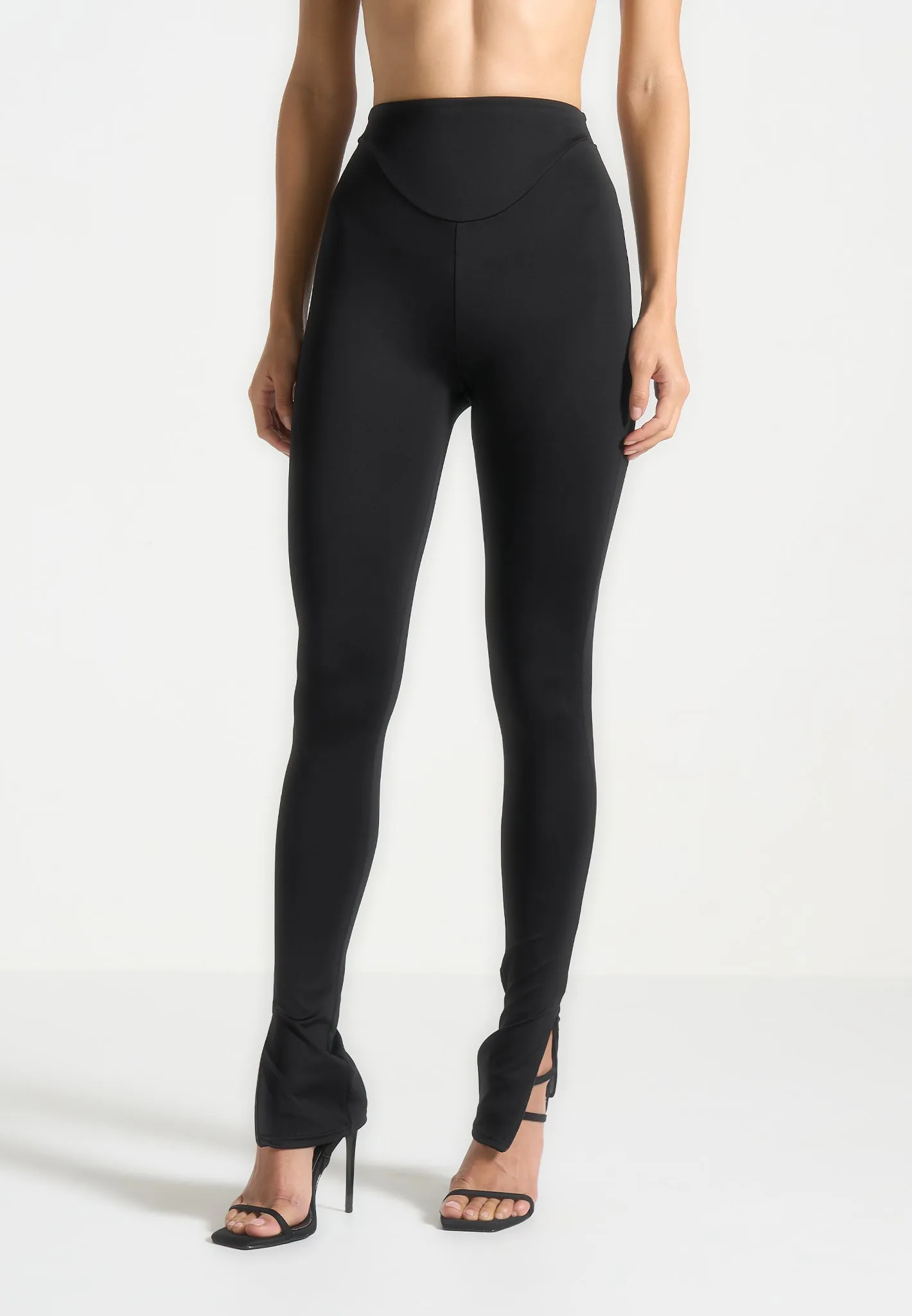 ternelle High Waisted Leggings - Black