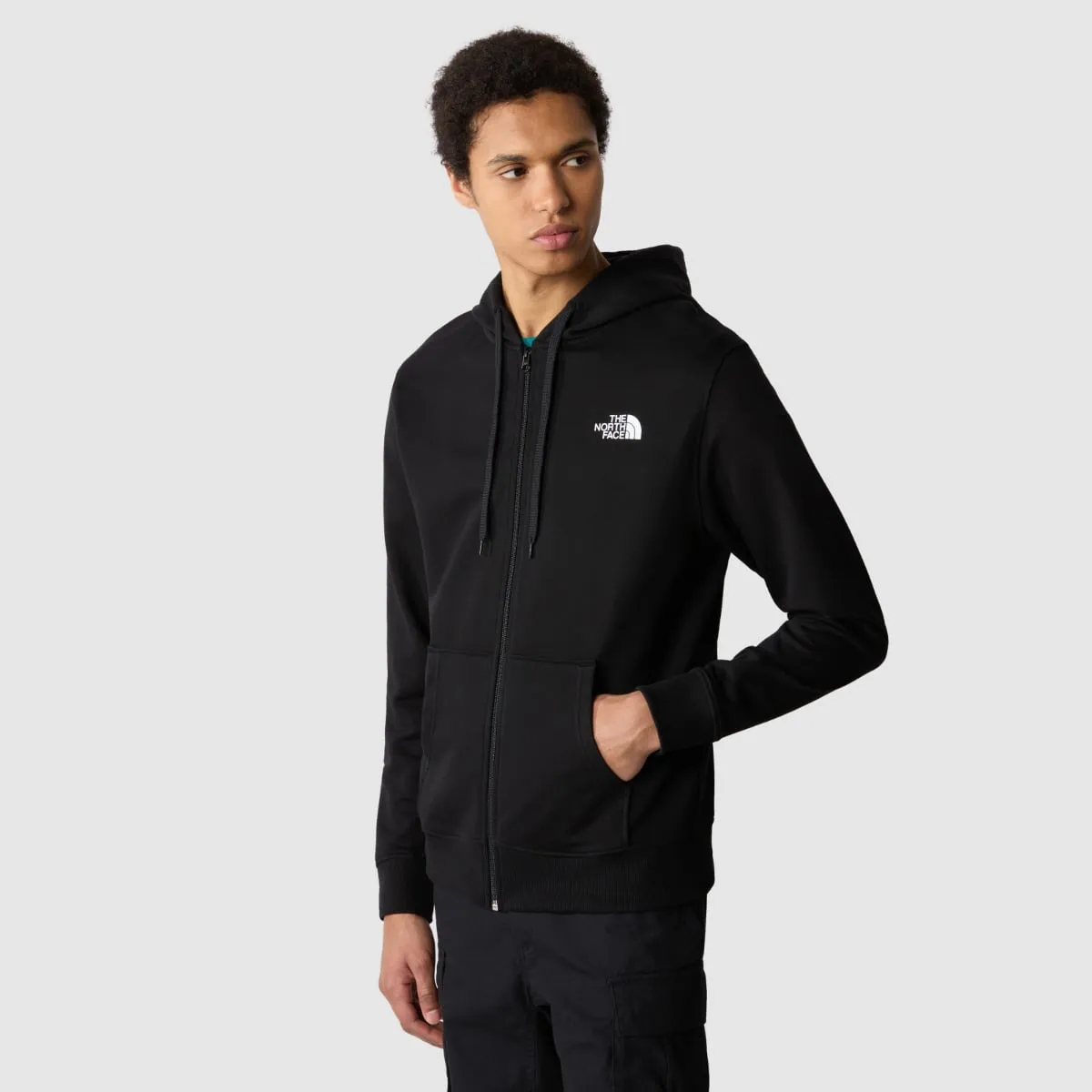 The North Face Open Gate Full Zip Men's Hoodie | TNF Black