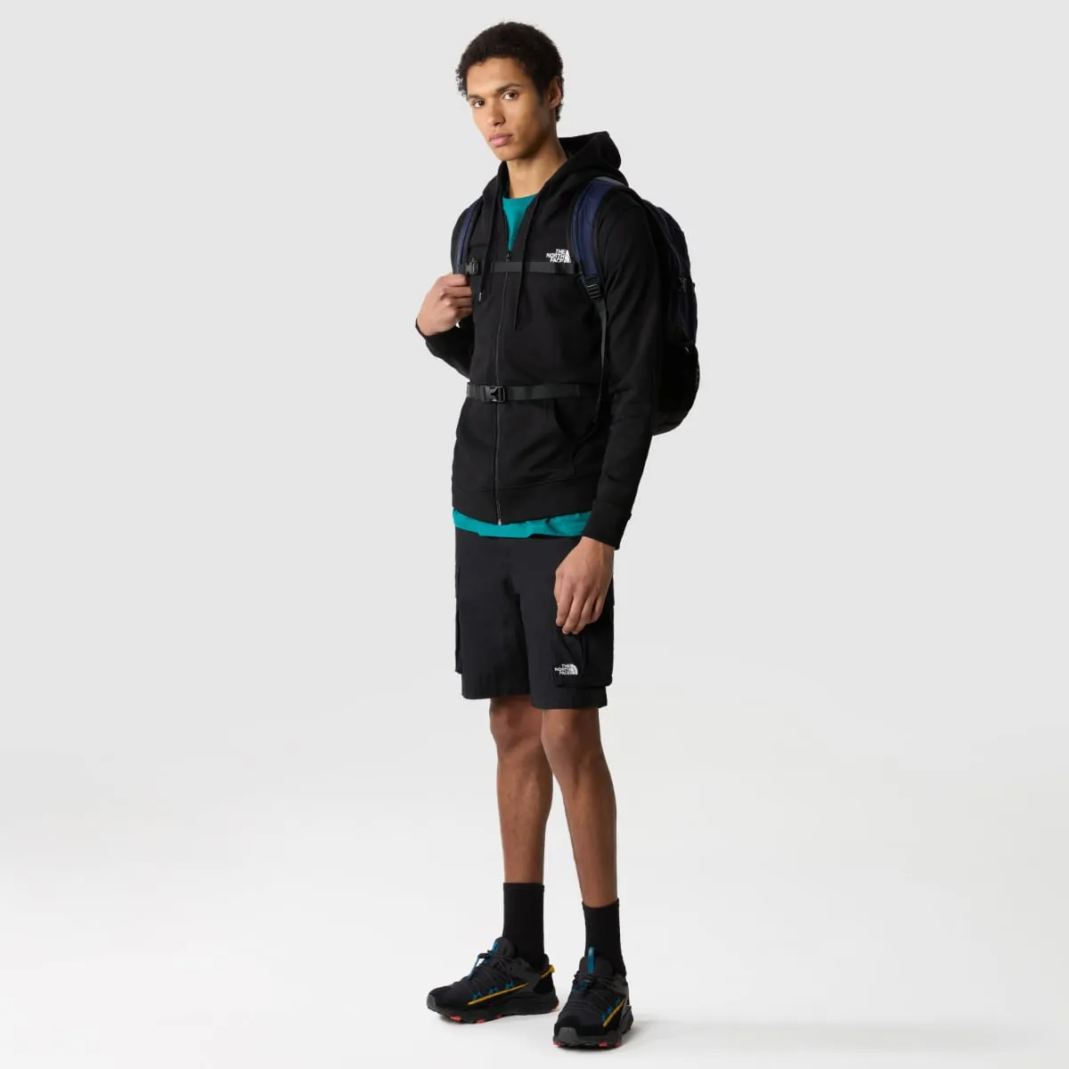 The North Face Open Gate Full Zip Men's Hoodie | TNF Black