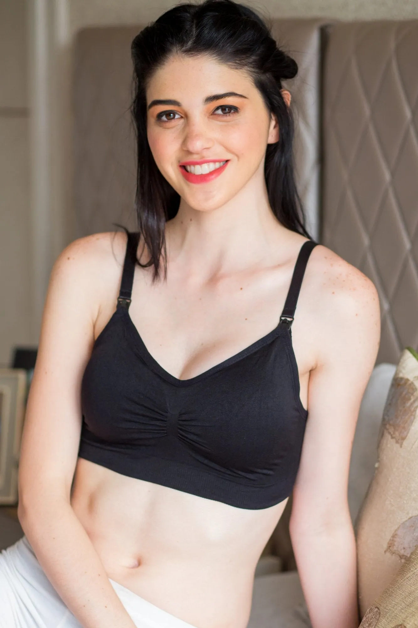 Timeless Black Maternity & Nursing Bra