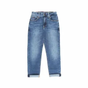 Tommy Hilfiger Straight Light Blue Jeans For Children And Teen