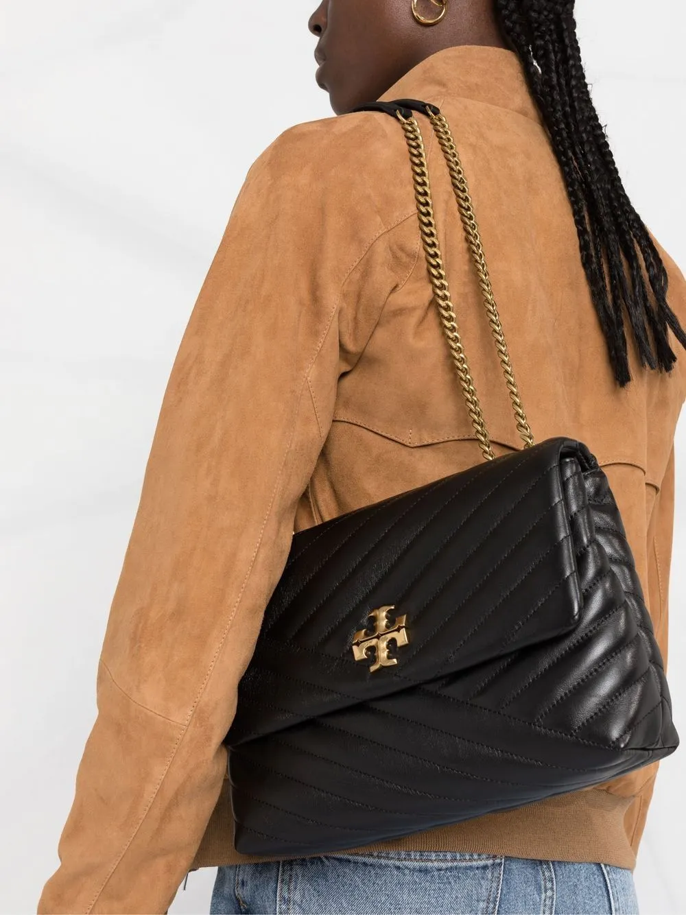 Tory Burch    Tory Burch Kira Leather Shoulder Bag