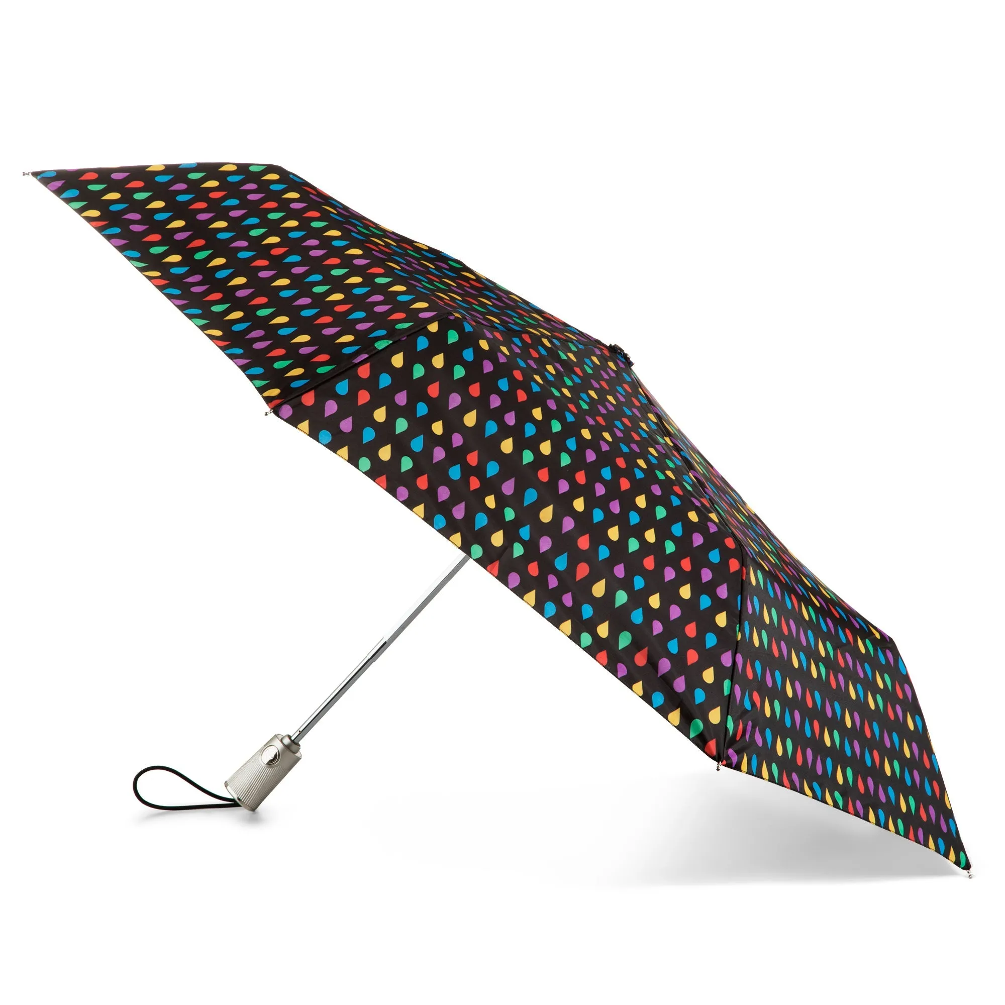 Totes Sunguard Automatic Open Close Umbrella With Neverwet & Sun Protection