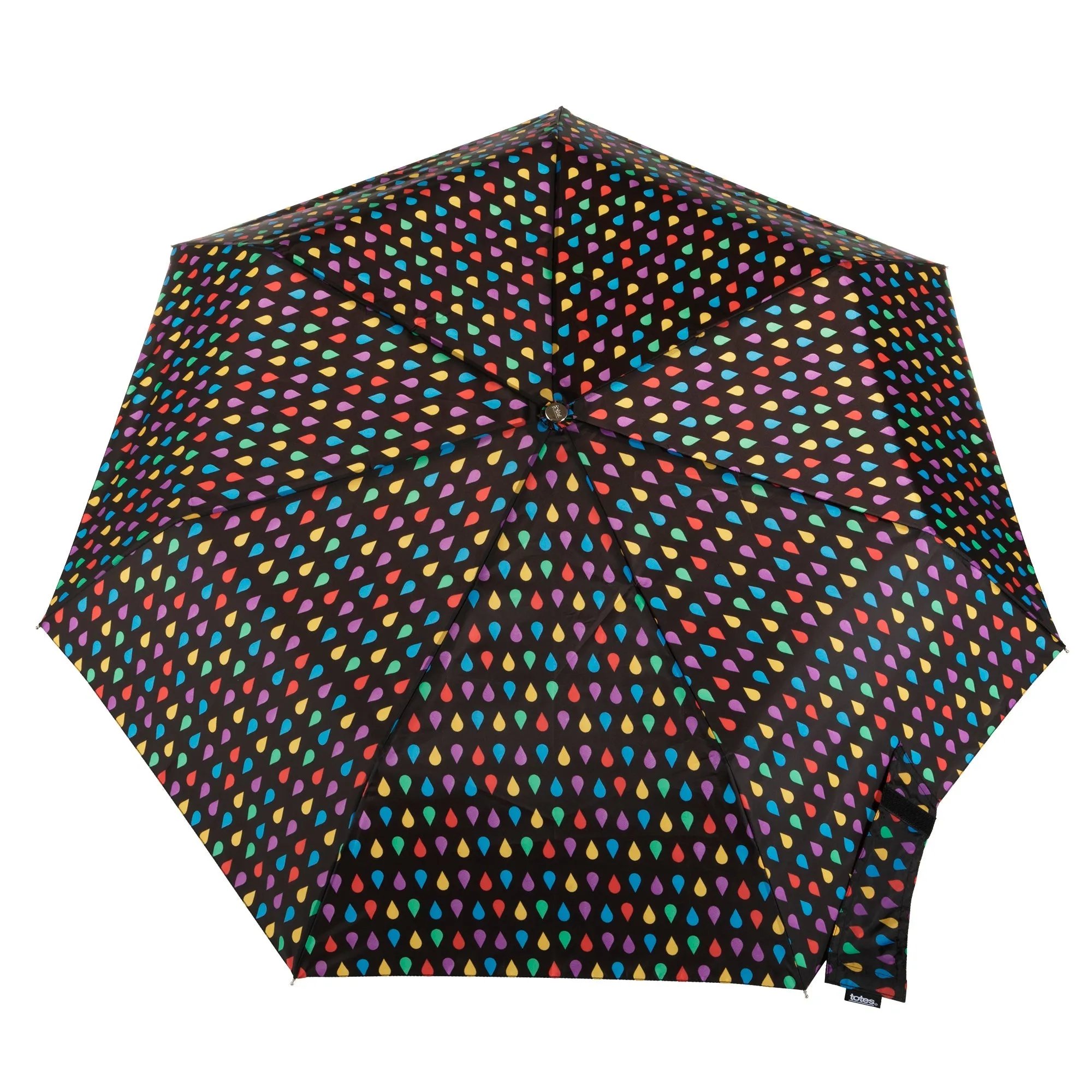 Totes Sunguard Automatic Open Close Umbrella With Neverwet & Sun Protection