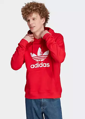 Trefoil Logo Hoodie by adidas Originals | Look Again