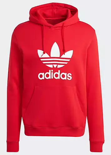 Trefoil Logo Hoodie by adidas Originals | Look Again