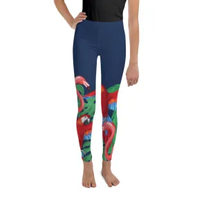 Tropical Birds Youth Leggings