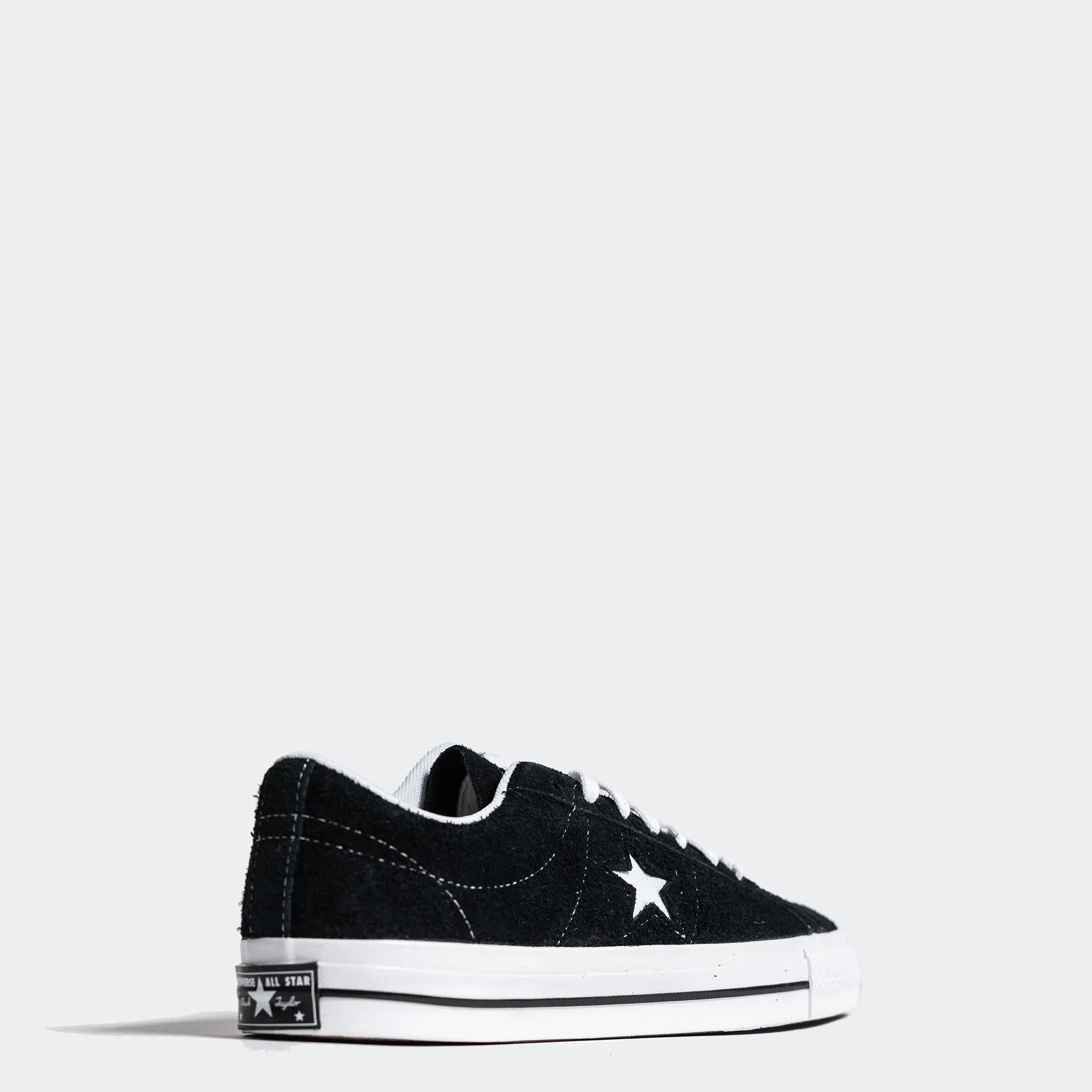 Unisex Converse One Star Low Shoes Black