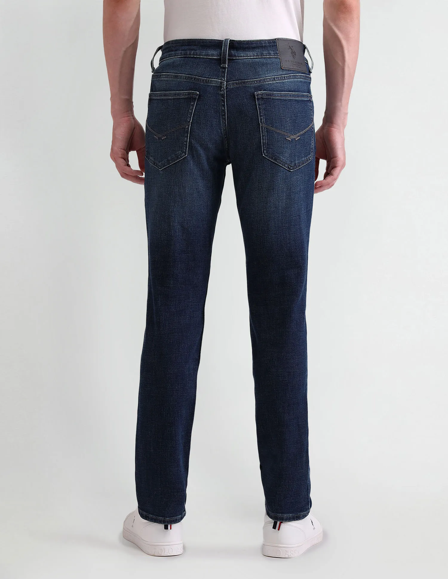 U.S. Polo Assn. Denim Co. Brandon Slim Tapered Blue Jeans