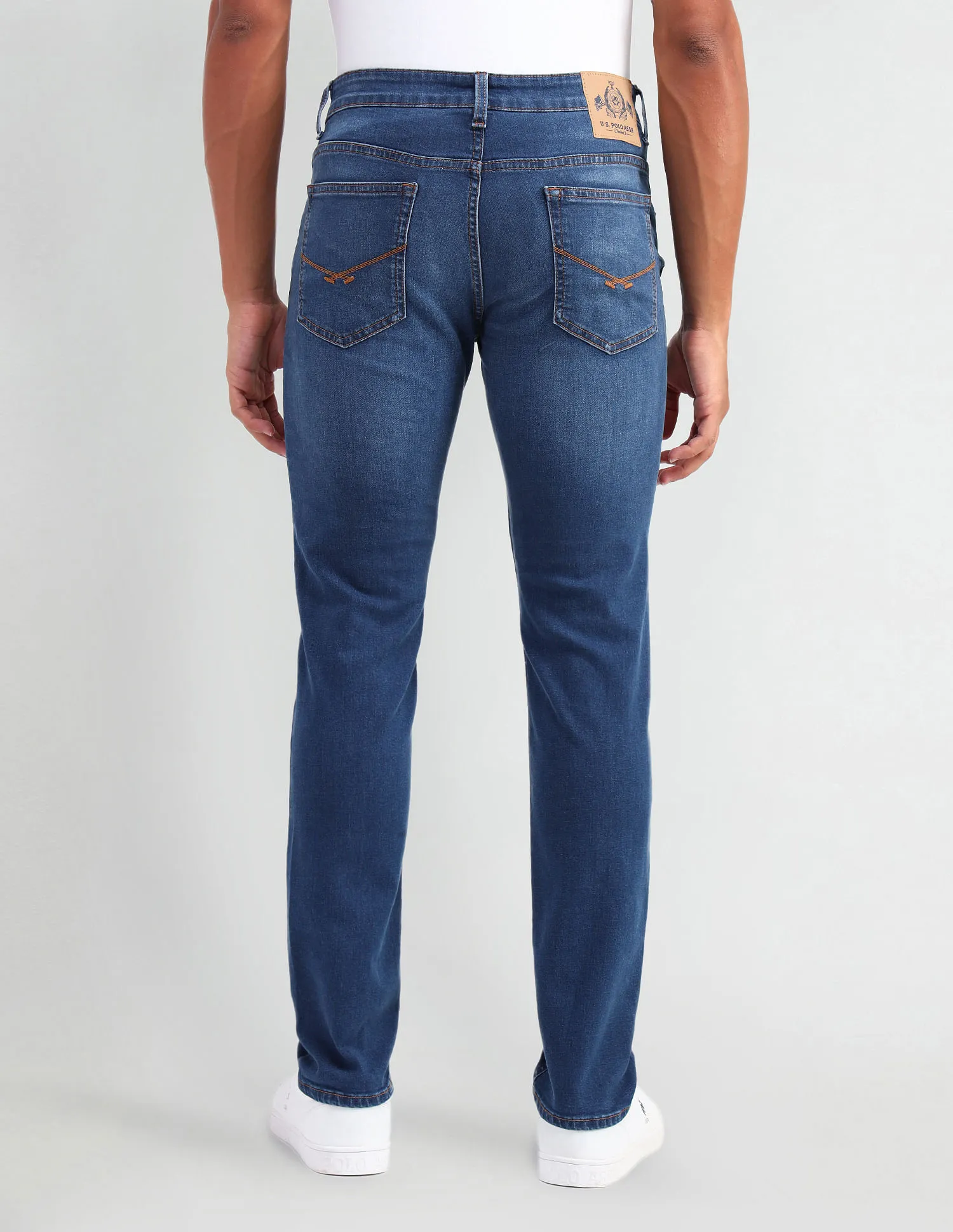 U.S. Polo Assn. Denim Co. Brandon Slim Tapered Fit Blue Jeans