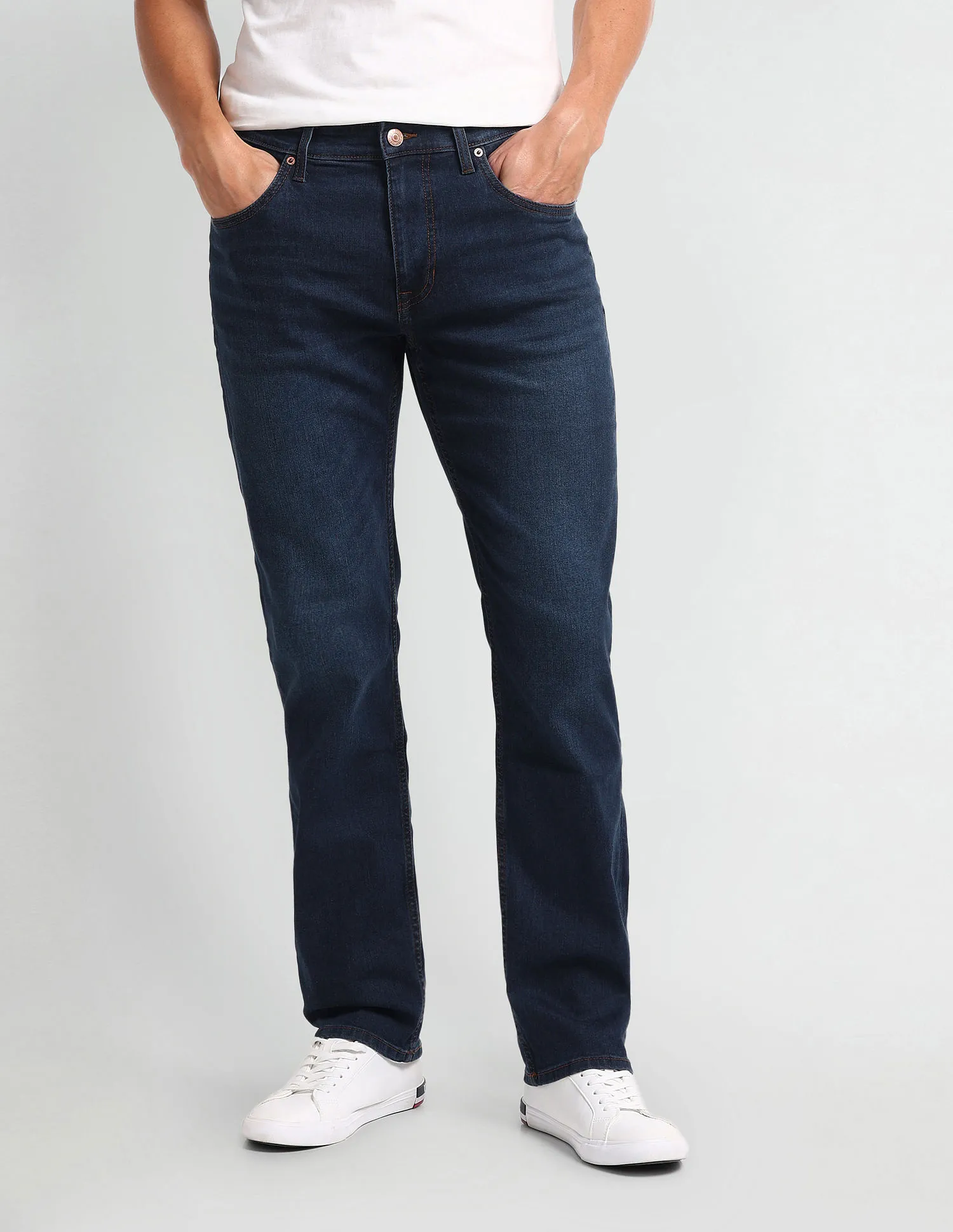 U.S. Polo Assn. Denim Co. Harold Slim Straight Blue Jeans