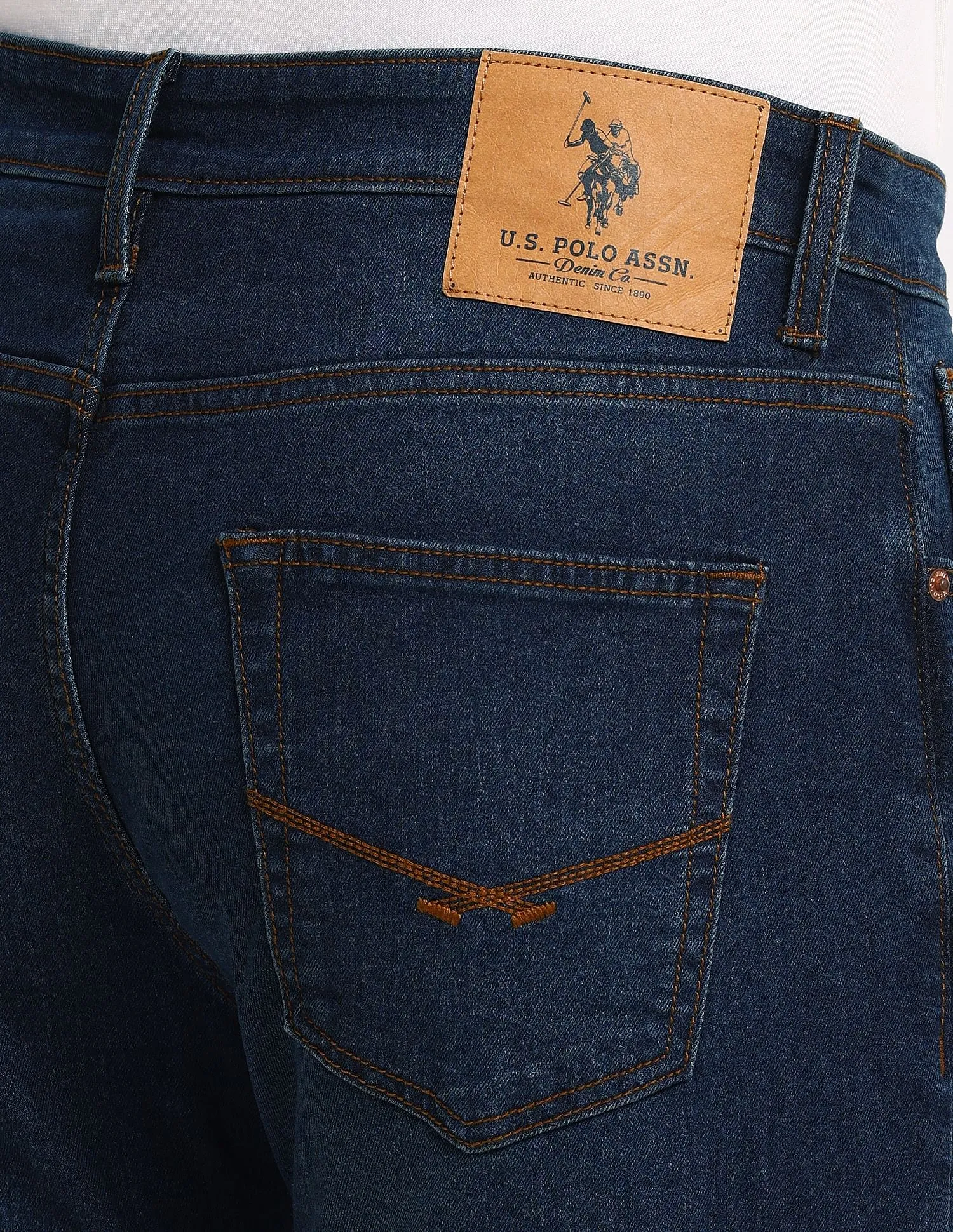 U.S. Polo Assn. Denim Co. Harold Slim Straight Blue Jeans