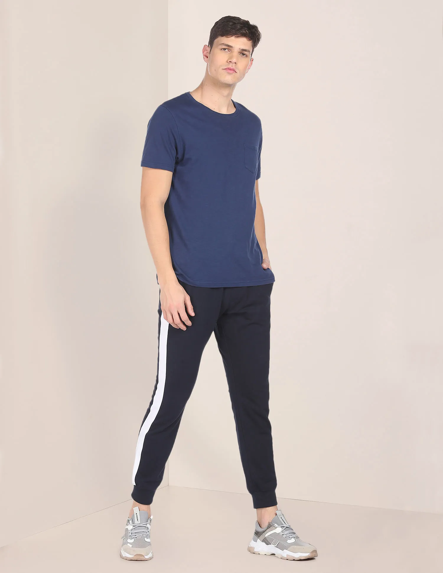 U.S. Polo Assn. Mid Rise Solid Joggers