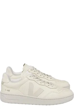 V-90 Organic-Traced Leather Sneakers