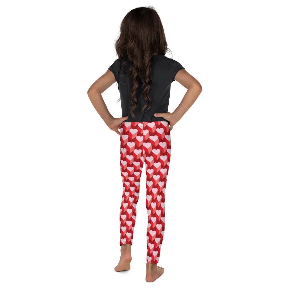 Valentine's Day Heart Kid's Leggings