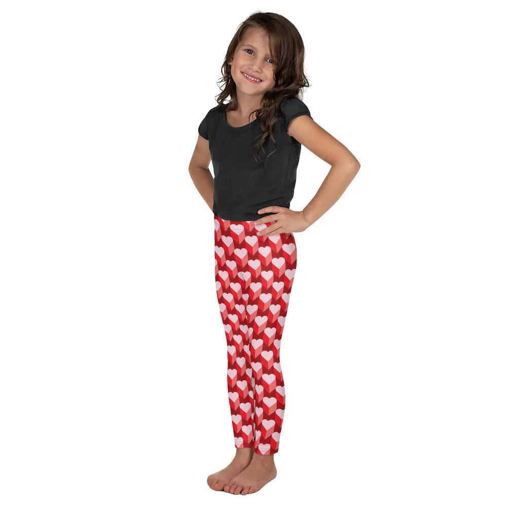 Valentine's Day Heart Kid's Leggings