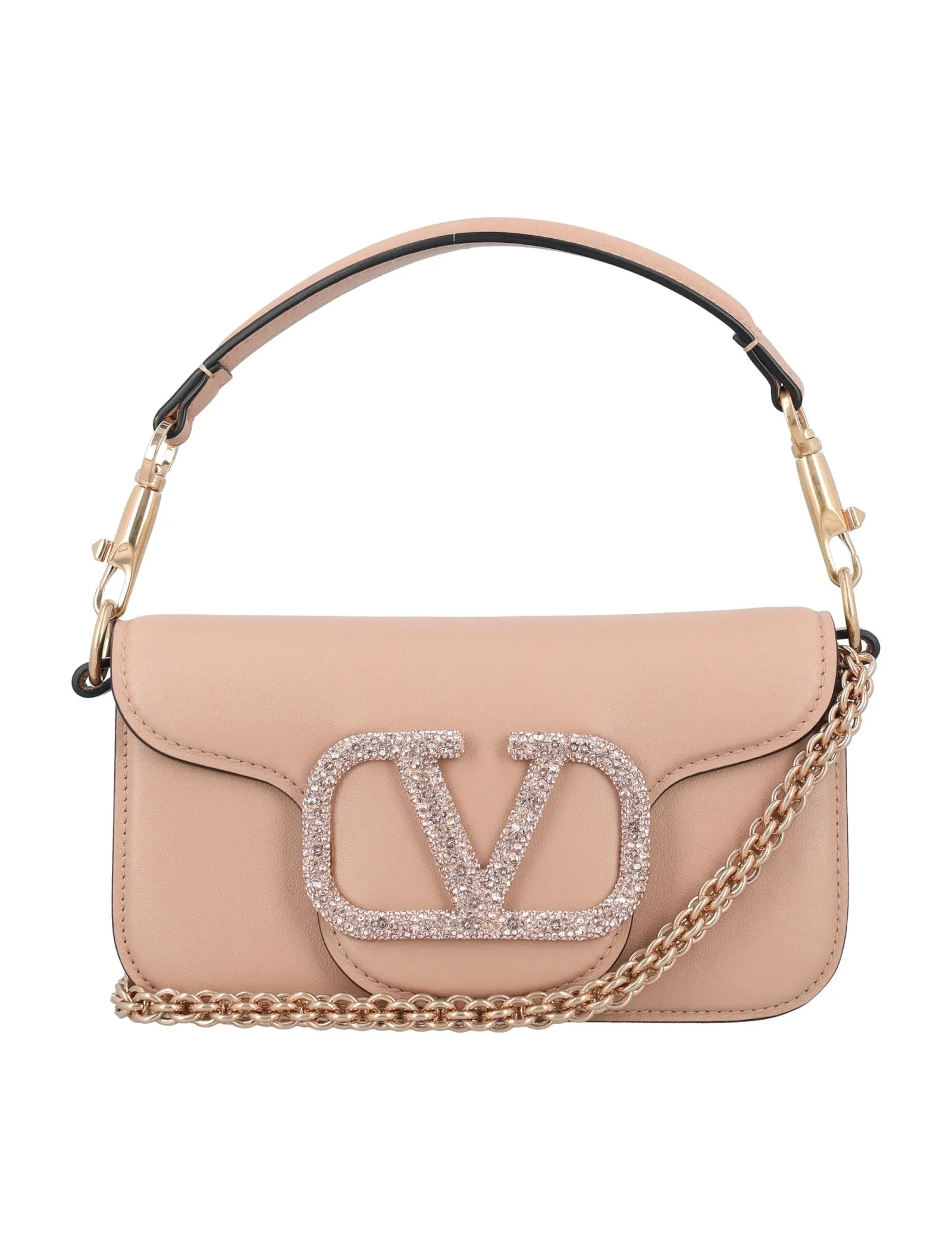 Valentino Garavani Loco V Crystal Shoulder Bag