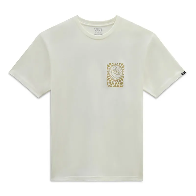 Vans Mens Sun And Surf T-Shirt Marshmallow