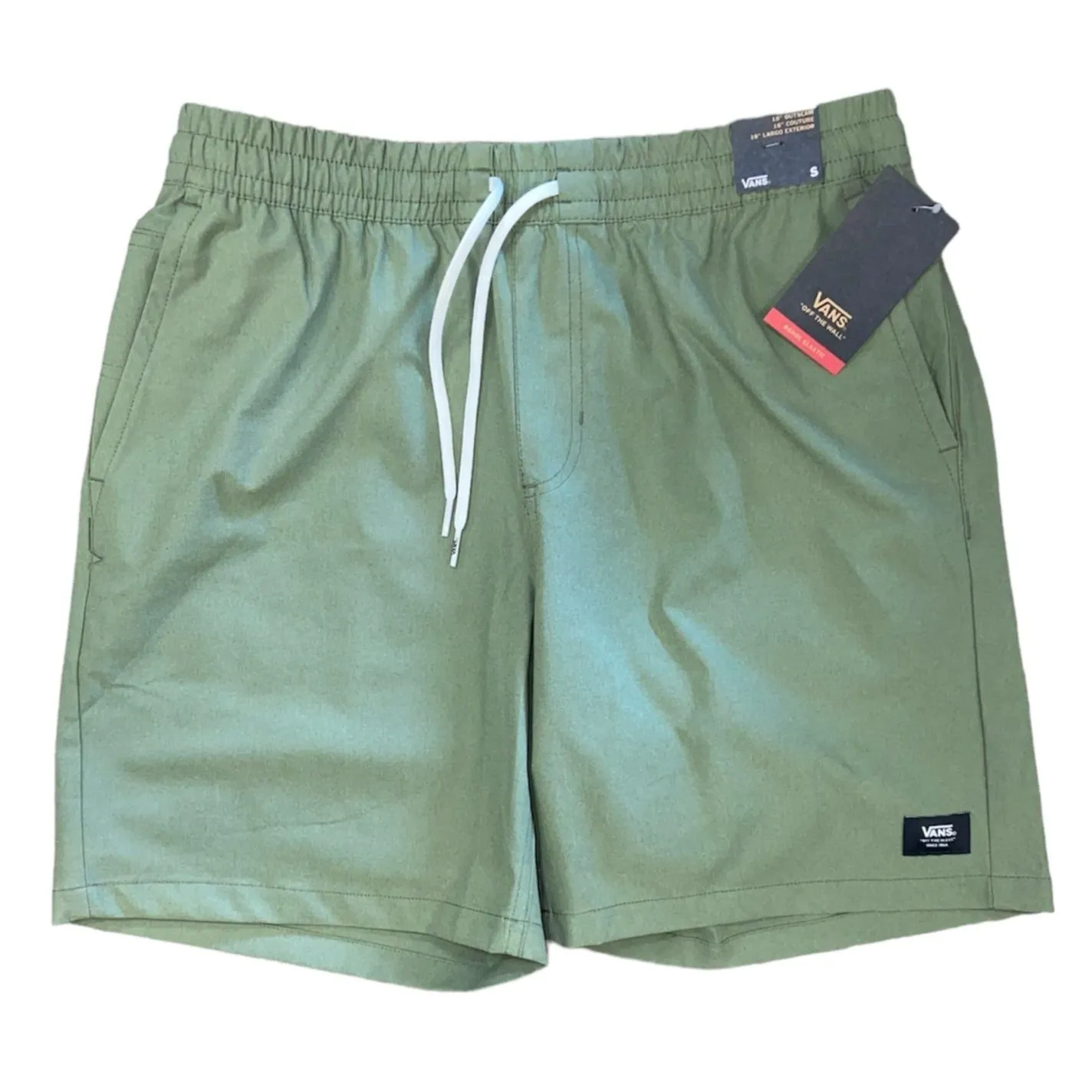 Vans Range Relaxed Sport Shorts 18  - Olivine Green