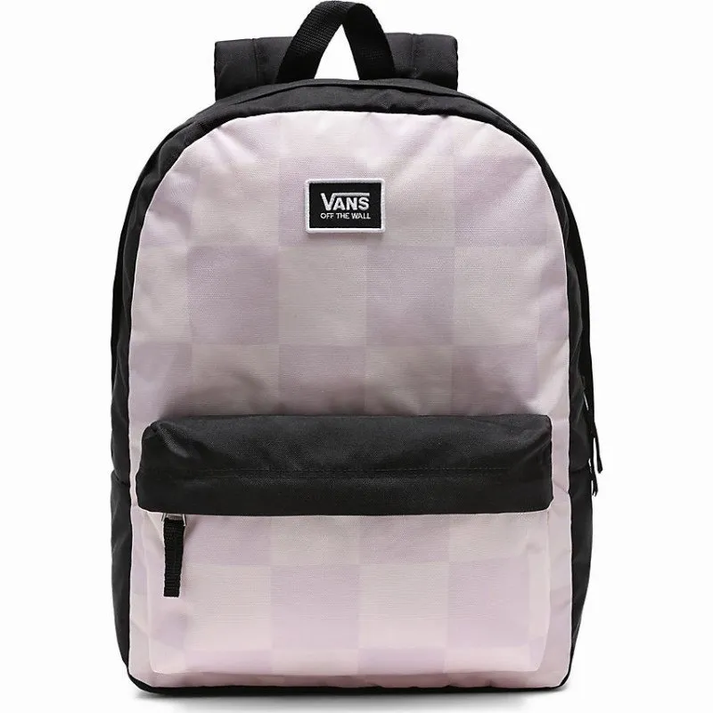 Vans REALM BACKPACK (HUSHED VIOLET CHECK) WOMEN PINK