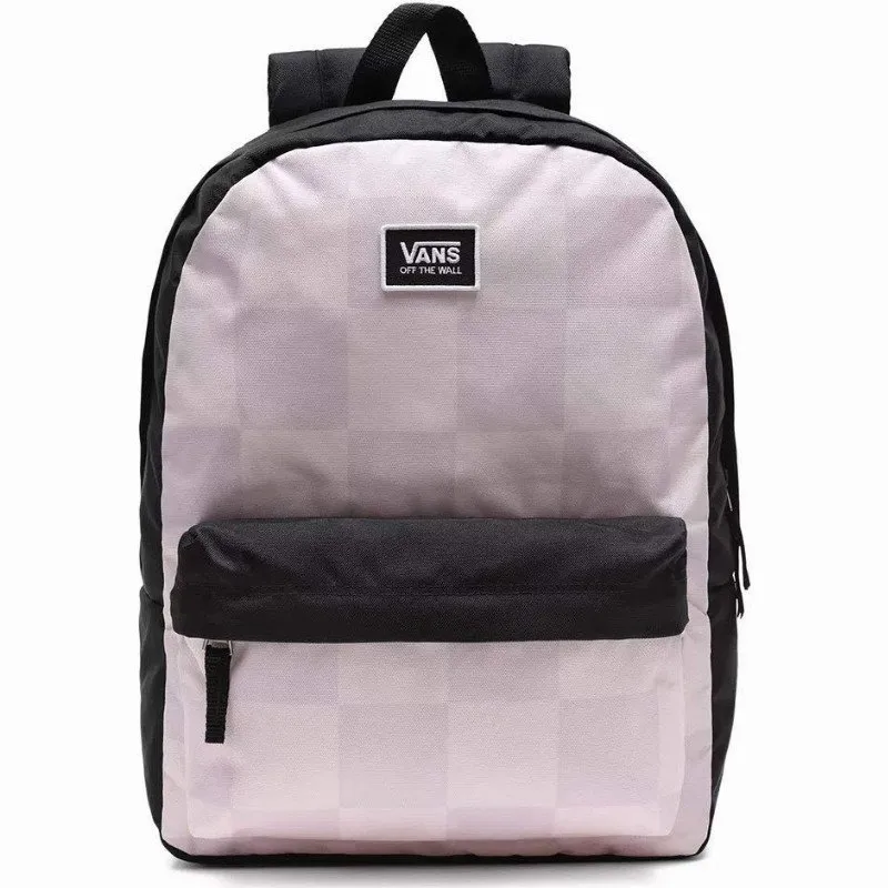 Vans REALM BACKPACK (HUSHED VIOLET CHECK) WOMEN PINK