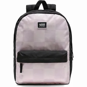 Vans REALM BACKPACK (HUSHED VIOLET CHECK) WOMEN PINK