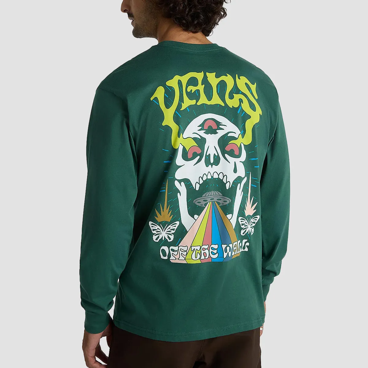 Vans Skull Sauce Longsleeve T-Shirt Bistro Green