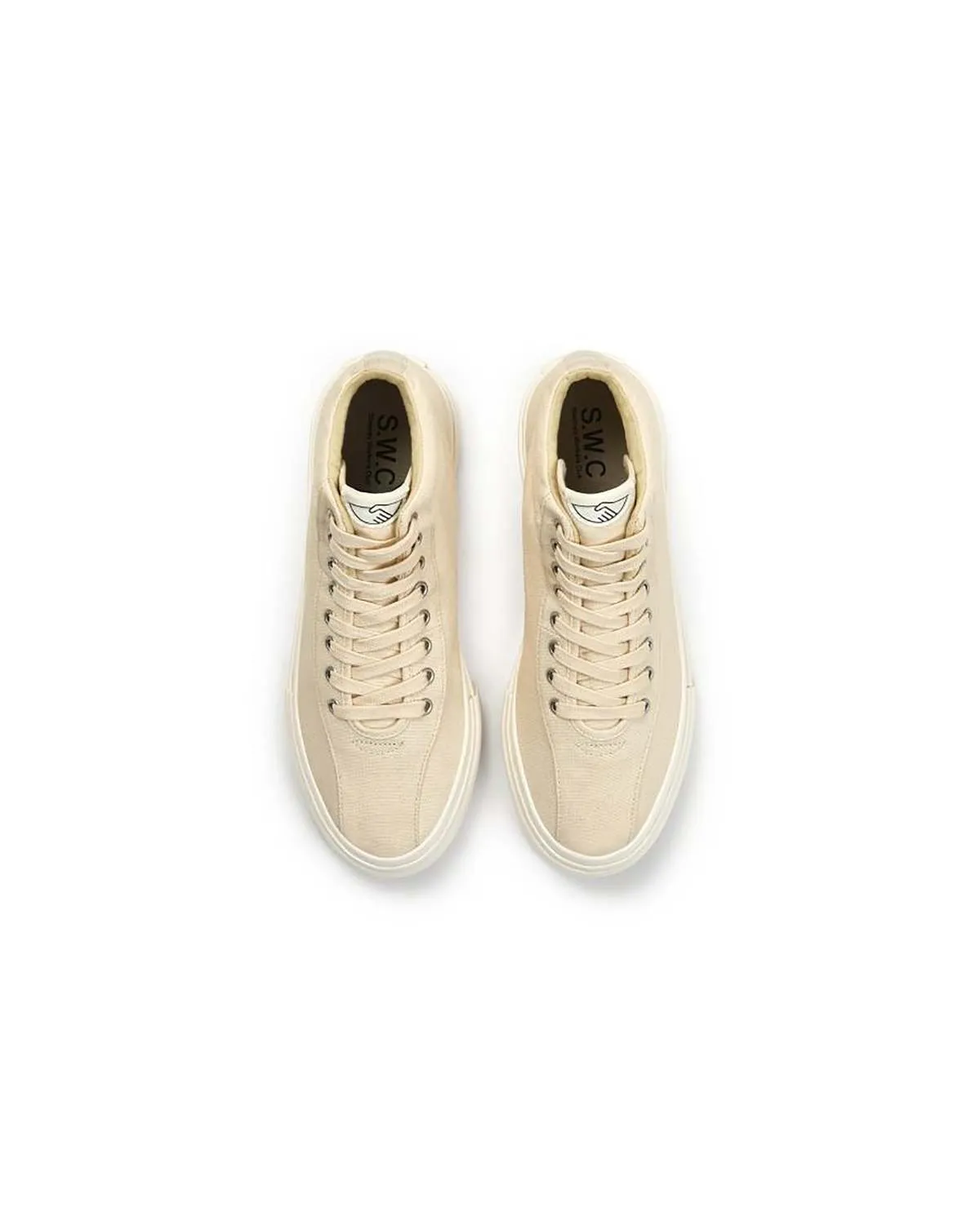 Varden Canvas Trainers - Raw/Ecru