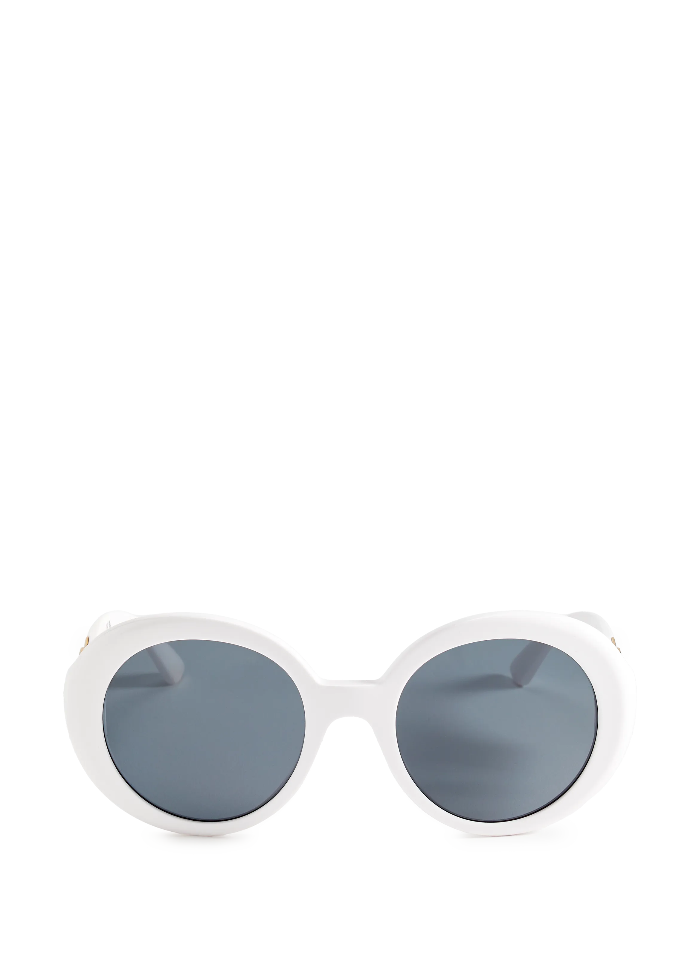 VERSACE  Round sunglasses - White