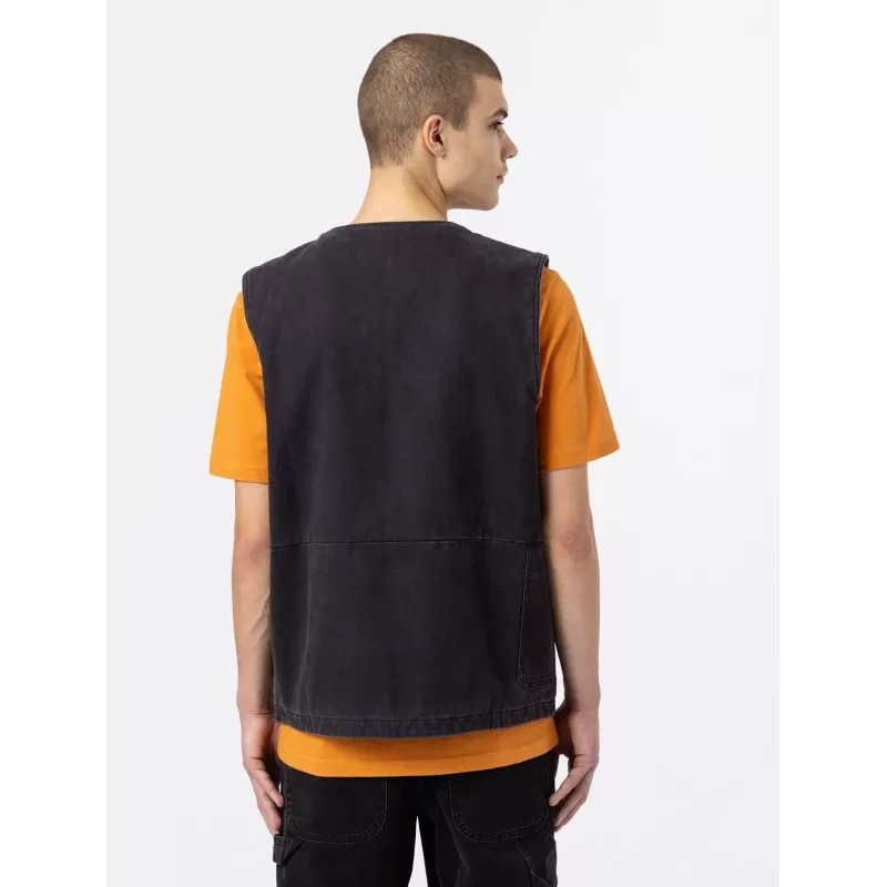 Vest Dickies Duck Canvas SMR - Black