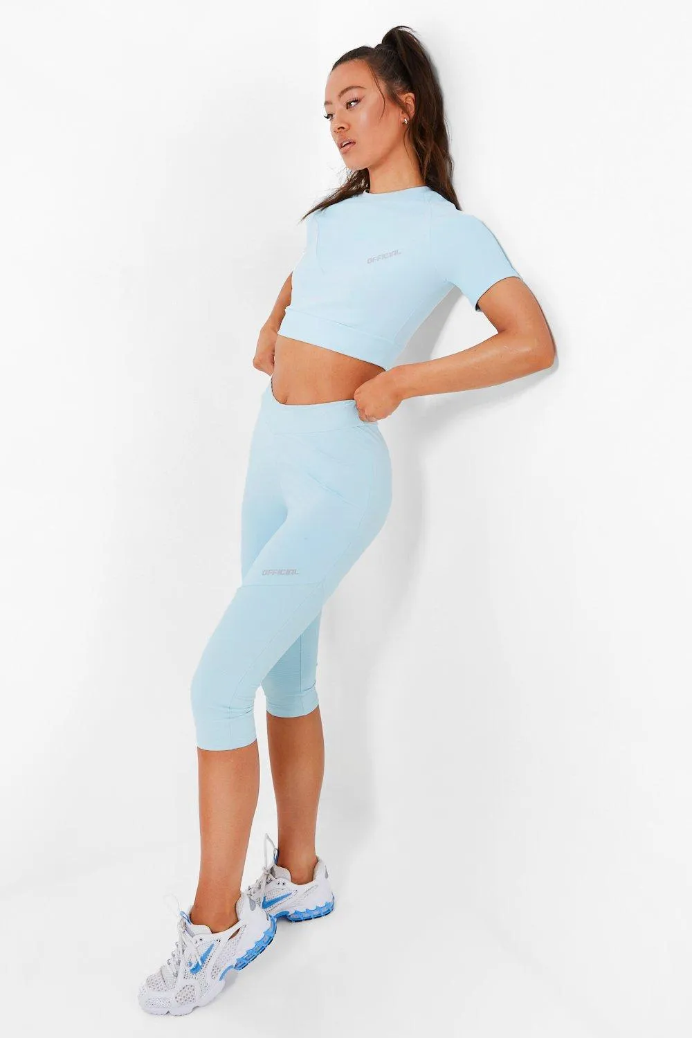 Waist Shaping Active Cropped Leggings