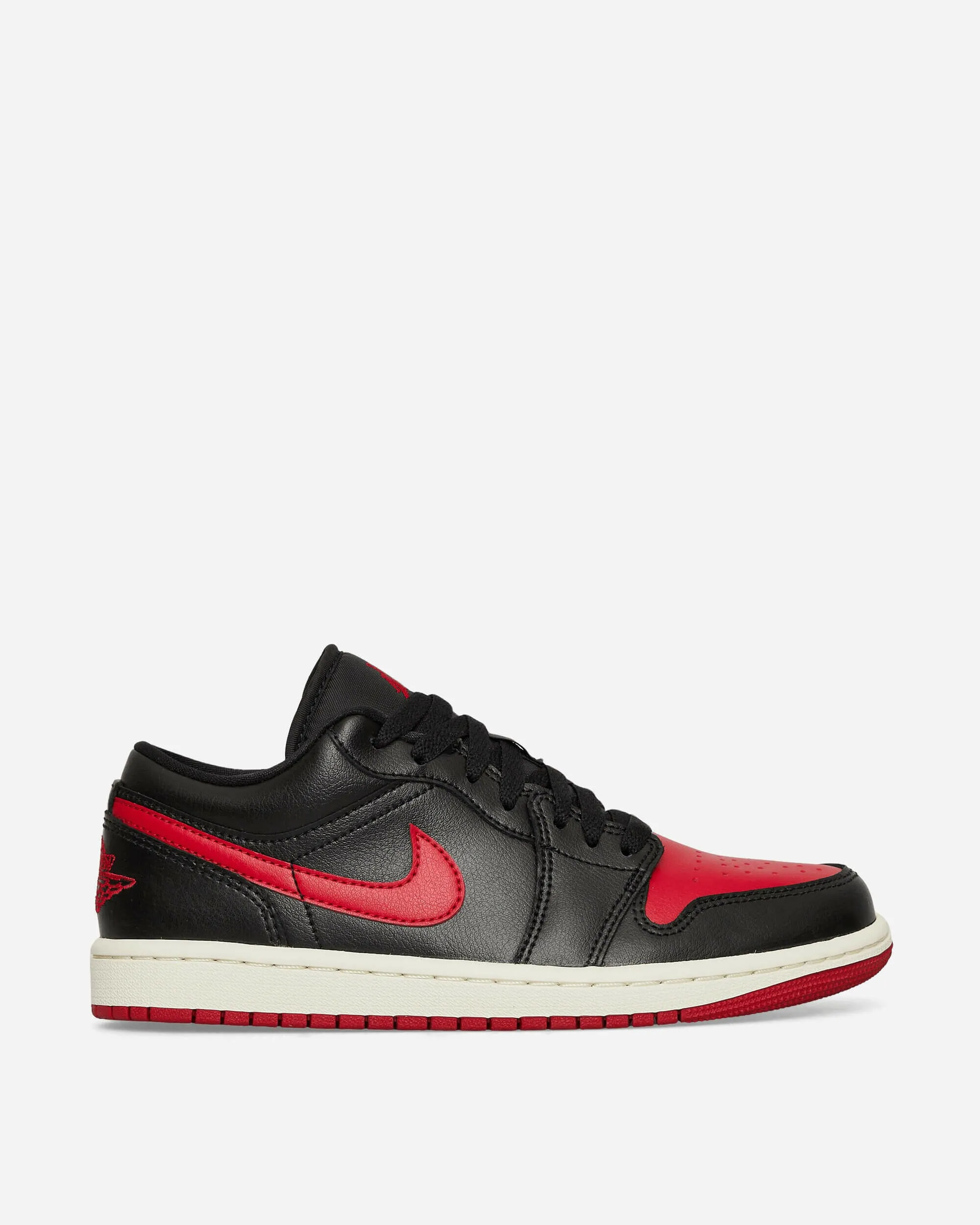 WMNS Air Jordan 1 Low Sneakers Black / Gym Red